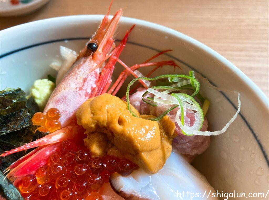 目利きの銀次 ウニ、エビなど