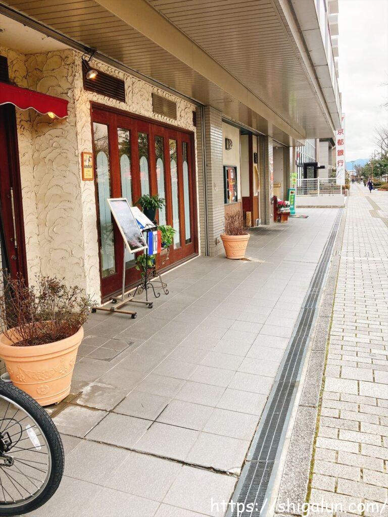 グリルさわいのお店の外観