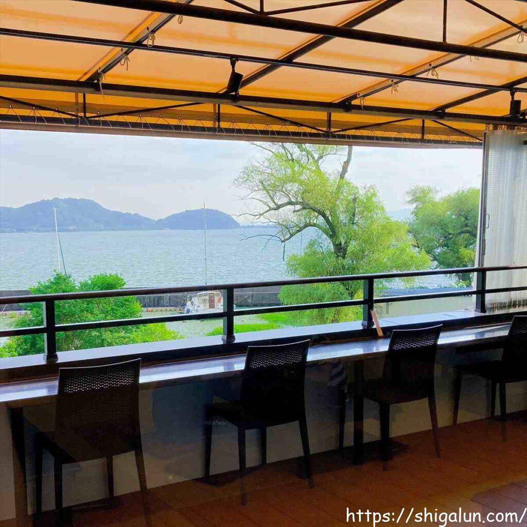 長命寺温泉天葉の湯 テラスやリクライニングチェアもおすすめ