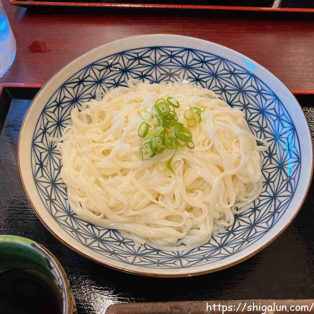 天葉の湯 冷稲庭うどん