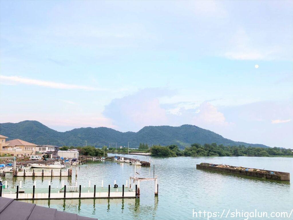 長命寺温泉天葉の湯 テラスからの眺め1