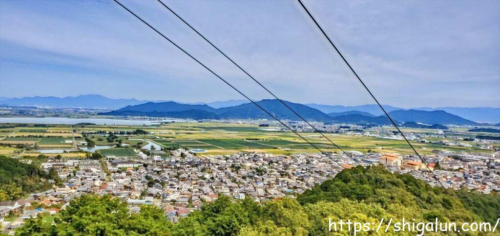 八幡山ロープウェイの景色４