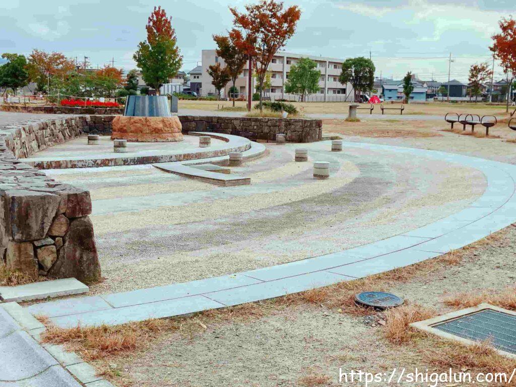 えんまどう公園の水遊びスポット1 えんまの泉