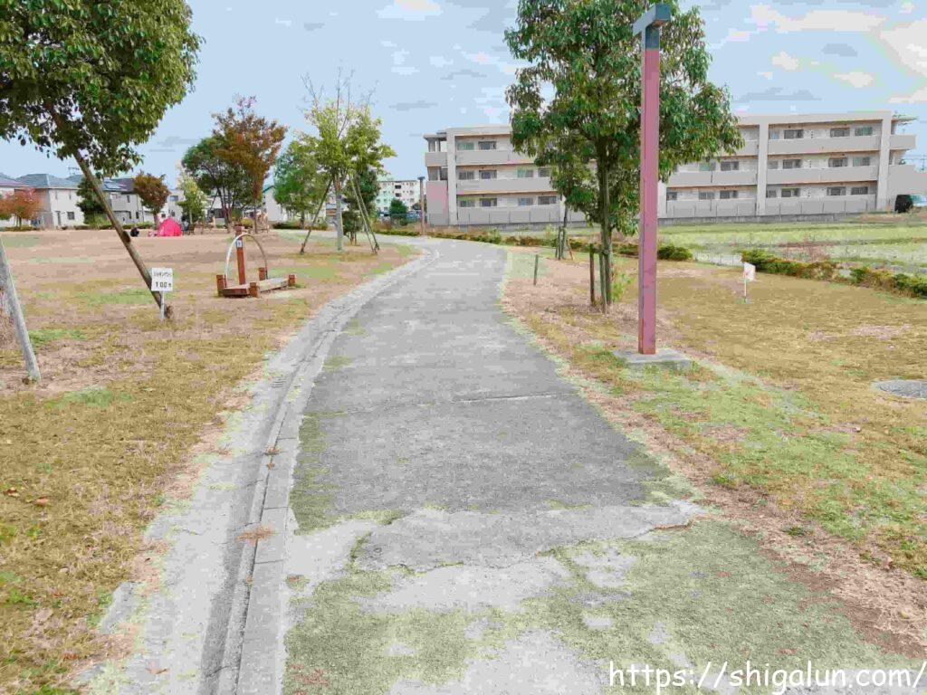 えんまどう公園のジョギングコース