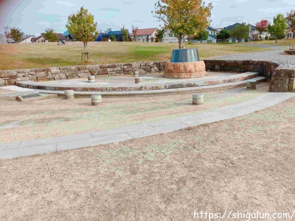 えんまどう公園の水遊びスポット